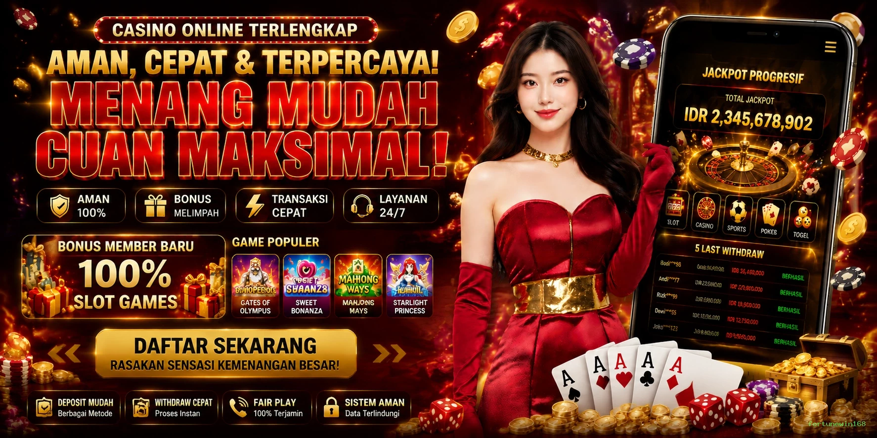 fortunewin168 Tutorial Pemain