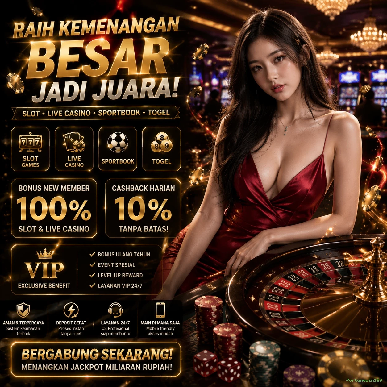 fortunewin168: Temukan Kesenangan Bermain Game Arcade Kini Juga!
