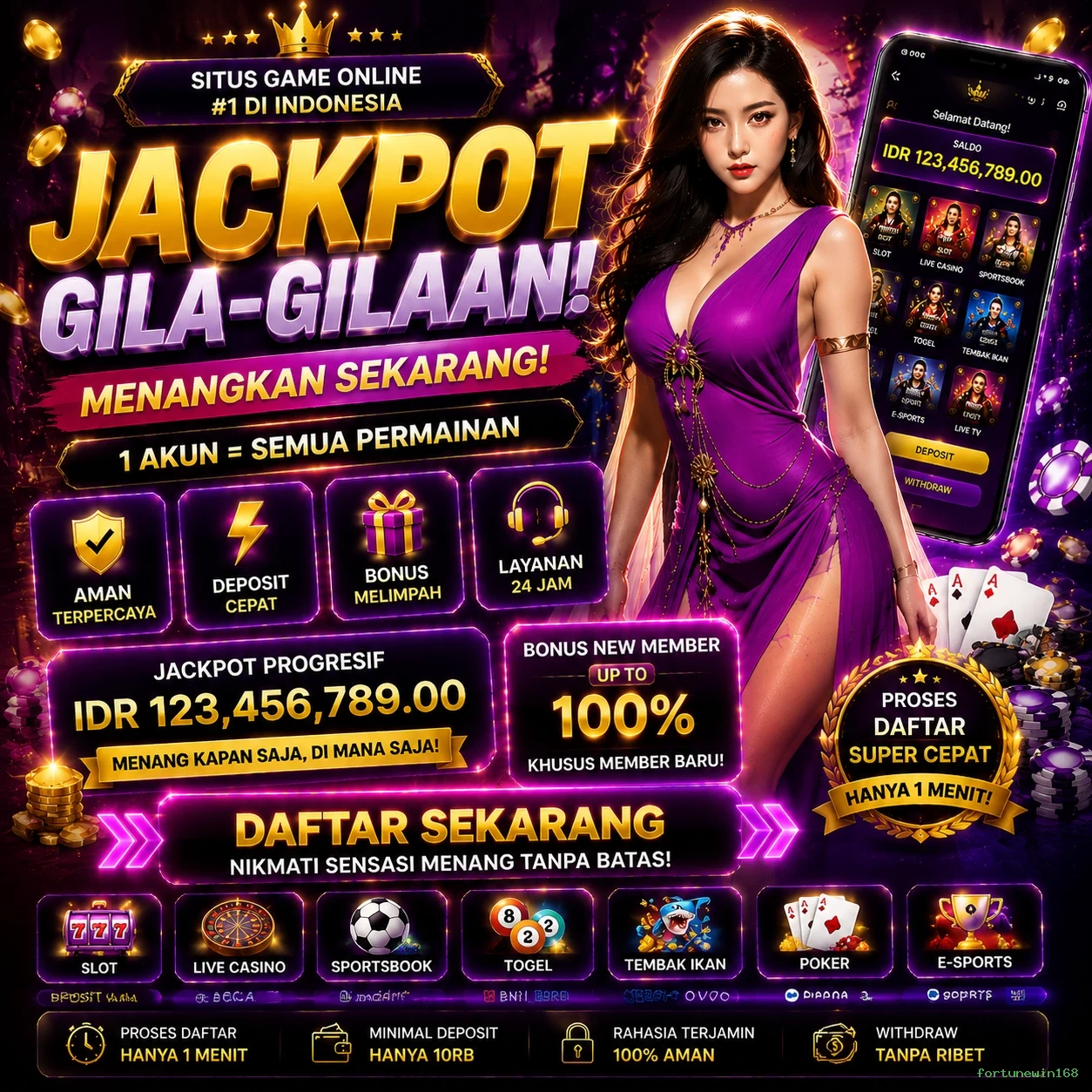 fortunewin168 Bonus Menarik